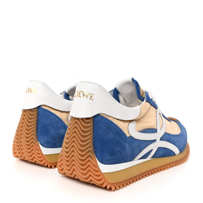 Loewe Nylon Suede Flow Runner Sneakers 39 Twill Light Denim 4 of 10