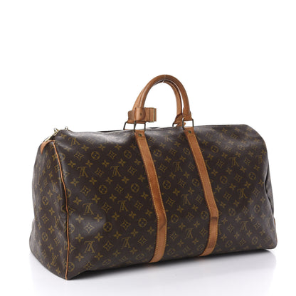 Louis Vuitton Monogram Keepall 55 2 of 9
