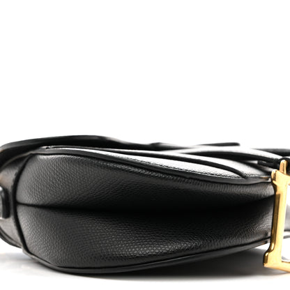 Christian Dior Grained Calfskin Mini Saddle Bag Black 9 of 12