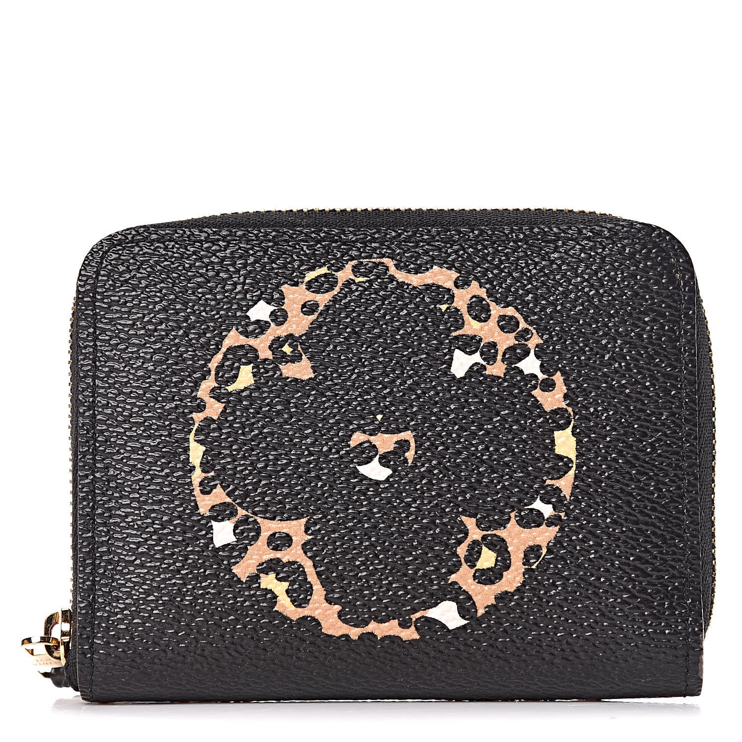 Louis Vuitton Monogram Giant Jungle Zippy Coin Purse Black 1 of 7