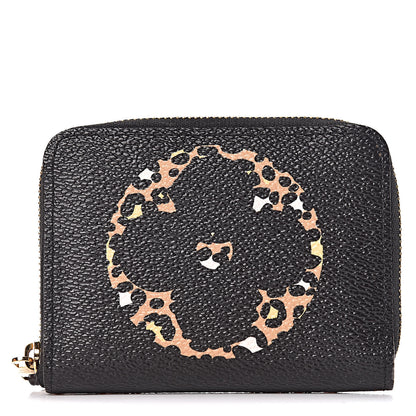 Louis Vuitton Monogram Giant Jungle Zippy Coin Purse Black 1 of 7