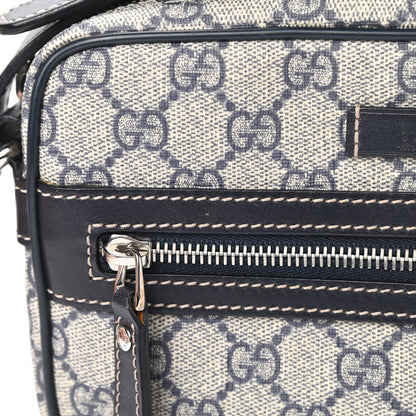Gucci GG Plus Monogram Small Shoulder Bag Navy 12 of 13