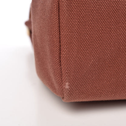 Hermes Toile Vache Calfskin Herbag 30 PM Natural 23 of 26