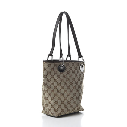 Gucci Monogram Small Eclipse Tote Brown 3 of 10