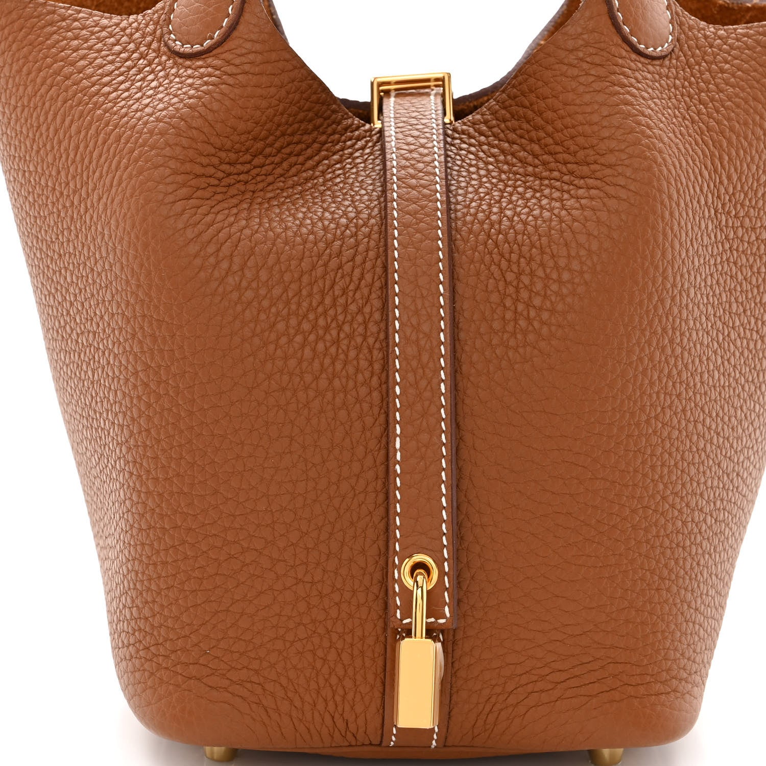 Hermes Taurillon Clemence Picotin Lock 18 PM Gold 8 of 11