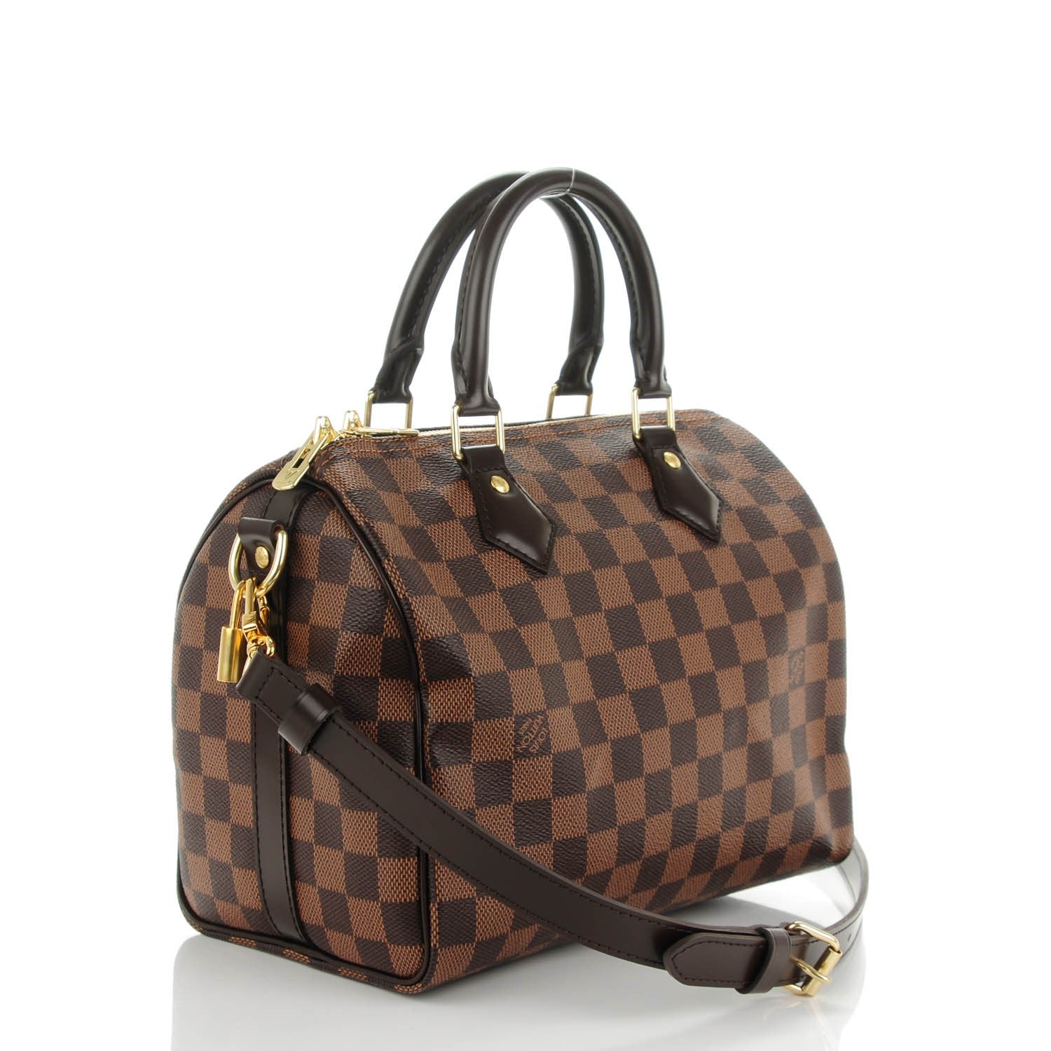 Louis Vuitton Damier Ebene Speedy Bandouliere 25 3 of 7