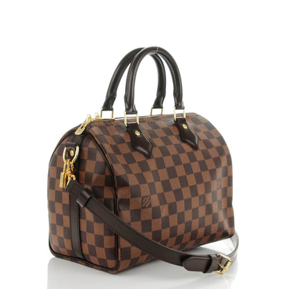 Louis Vuitton Damier Ebene Speedy Bandouliere 25 3 of 7