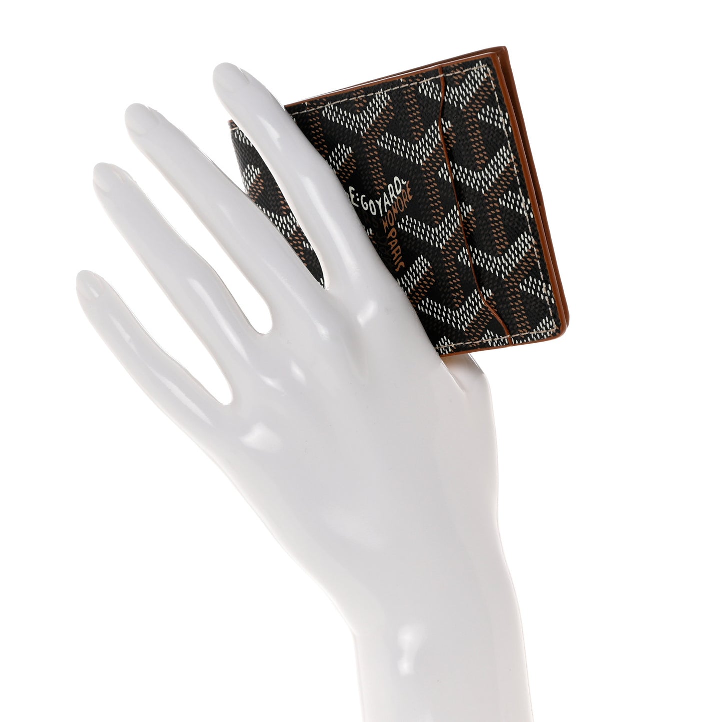 Goyardine Bi-Fold Victoire PM Wallet Black