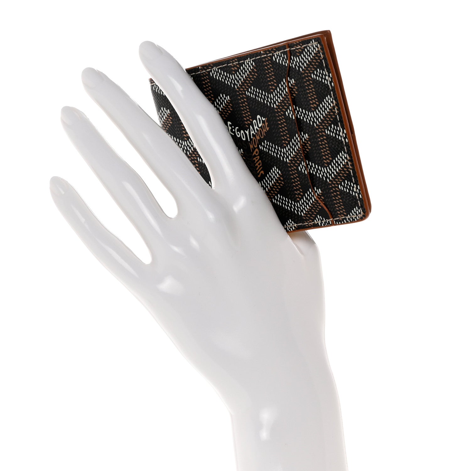 Goyard Goyardine Bi-Fold Victoire PM Wallet Black 2 of 8