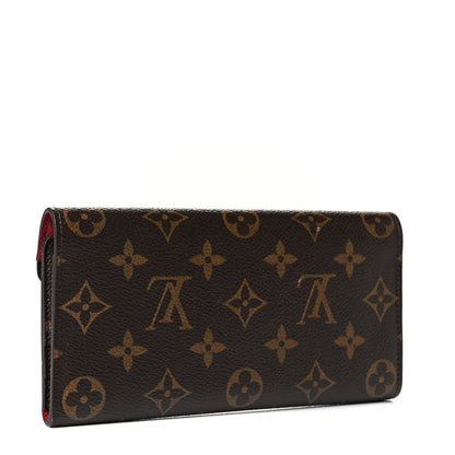 Louis Vuitton Monogram Josephine Wallet Red 2 of 8