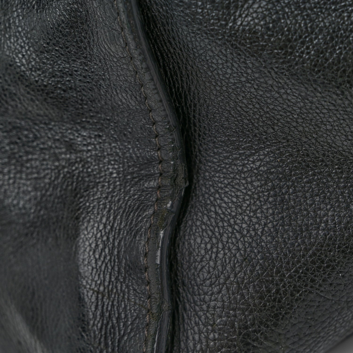 Prada Glace Calf Twin Pocket Tote Black 11 of 16
