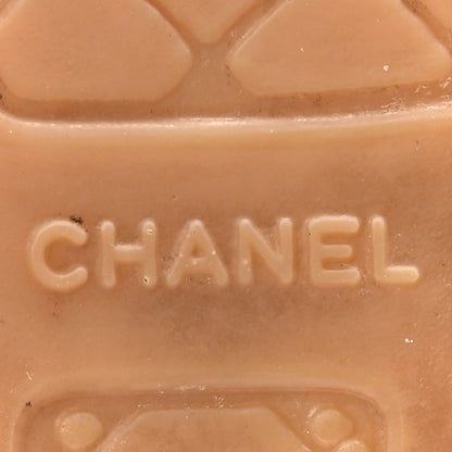 Chanel Lambskin CC Espadrilles 39 Beige Black 7 of 9