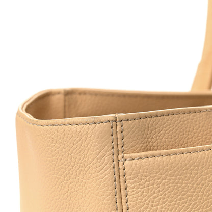 Chanel Calfskin Cerf Executive Shopper Tote Beige 10 of 23