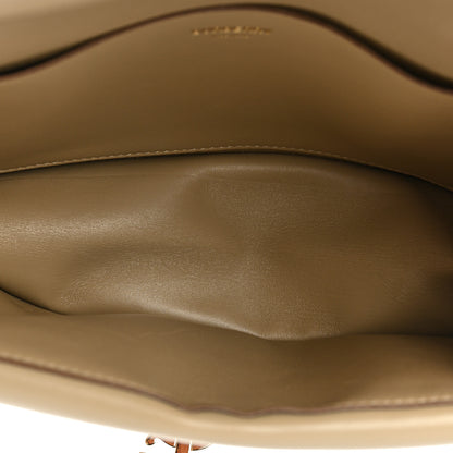 Burberry Calfskin Small TB Envelope Clutch Bag Honey 5 of 8