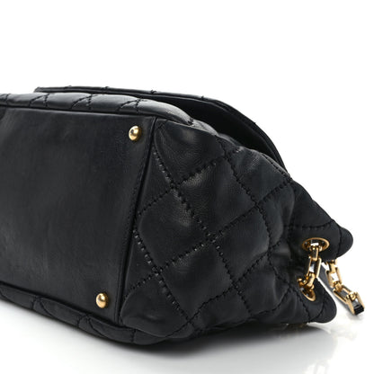 Chanel Calfskin Quilted Retro Chain Flap Black 9 of 11