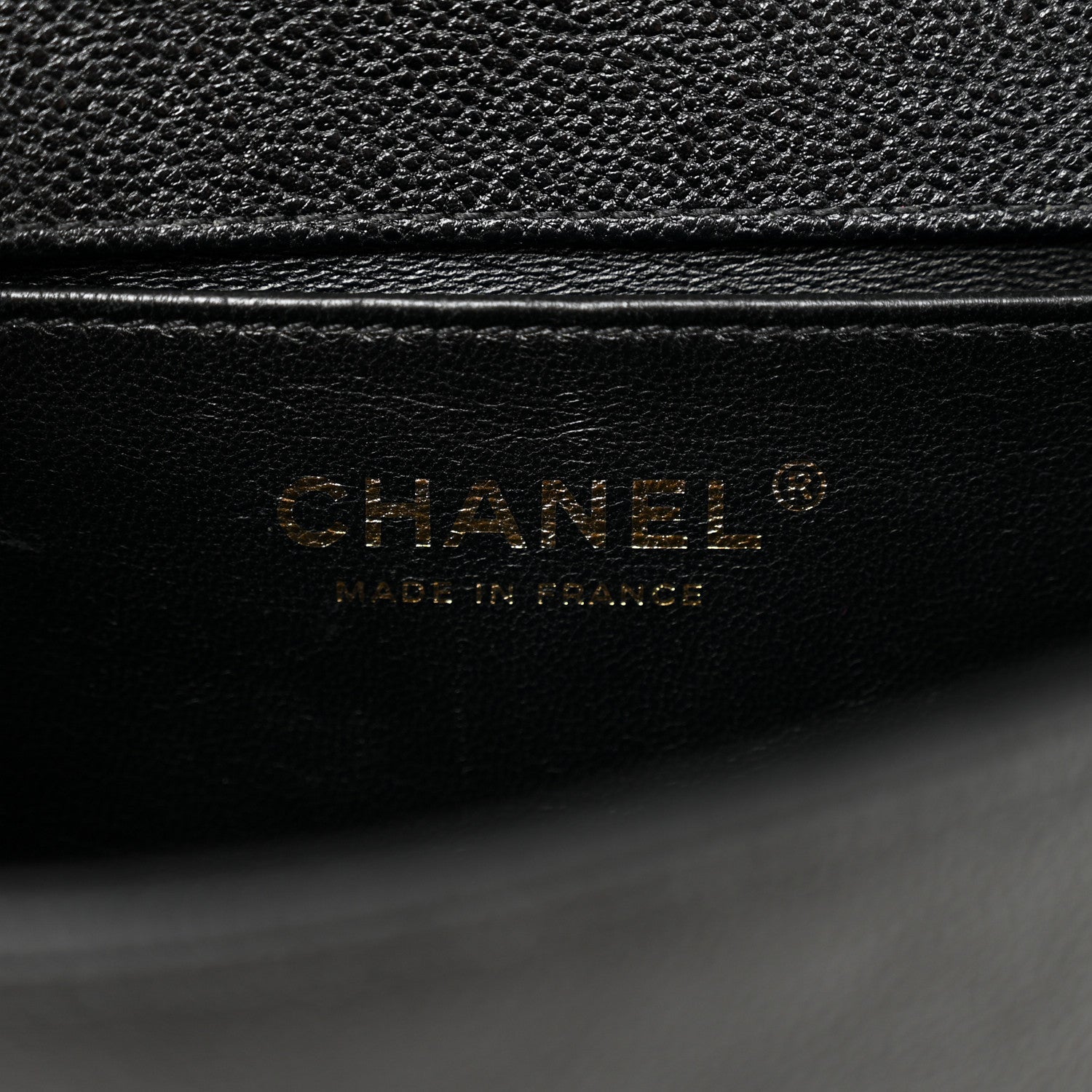 Chanel Caviar Chevron Quilted Medium Boy Flap Black 6 of 11