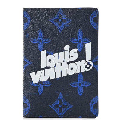 Louis Vuitton Vintage Monogram Everyday LV Pocket Organizer Blue 1 of 4