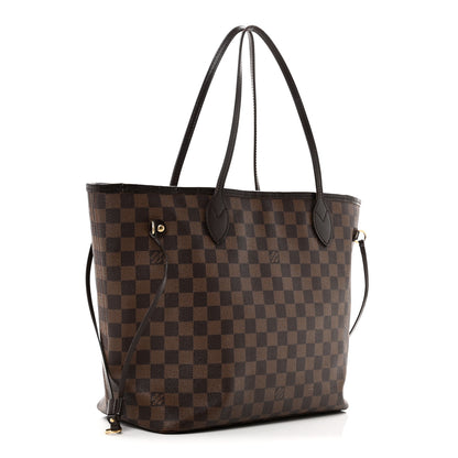 Louis Vuitton Damier Ebene Neverfull MM 3 of 10