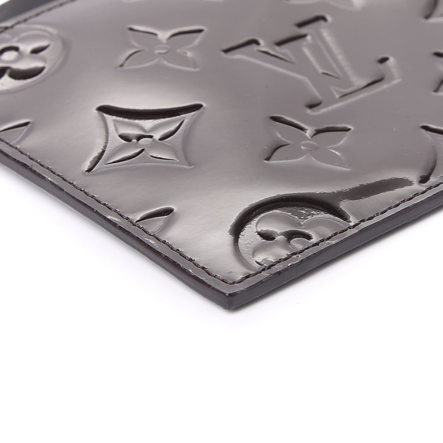 Louis Vuitton Vernis Felicie Chain Wallet Zippered Insert Amarante 5 of 8