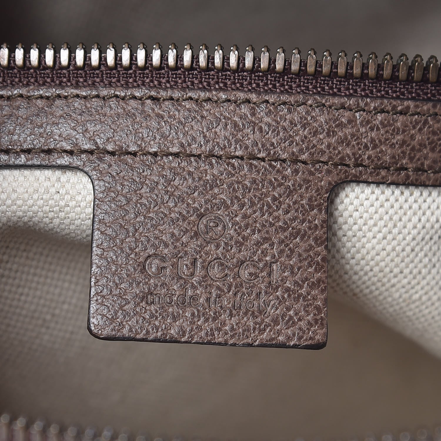 Gucci GG Supreme Monogram Web Small Ophidia Messenger Bag Brown 6 of 9