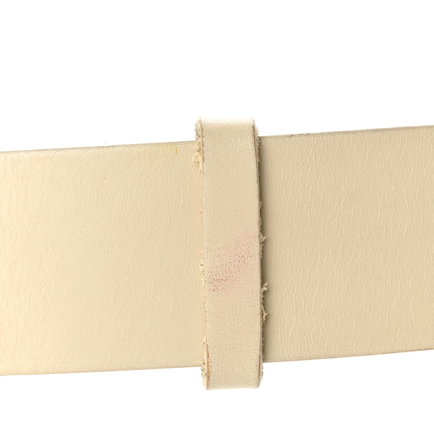 Chanel Calfskin Enamel CC Logo Belt Light Beige 12 of 12