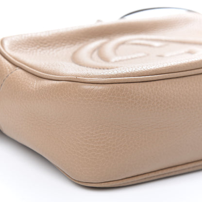 Gucci Pebbled Calfskin Small Soho Disco Bag Rose Beige 8 of 12