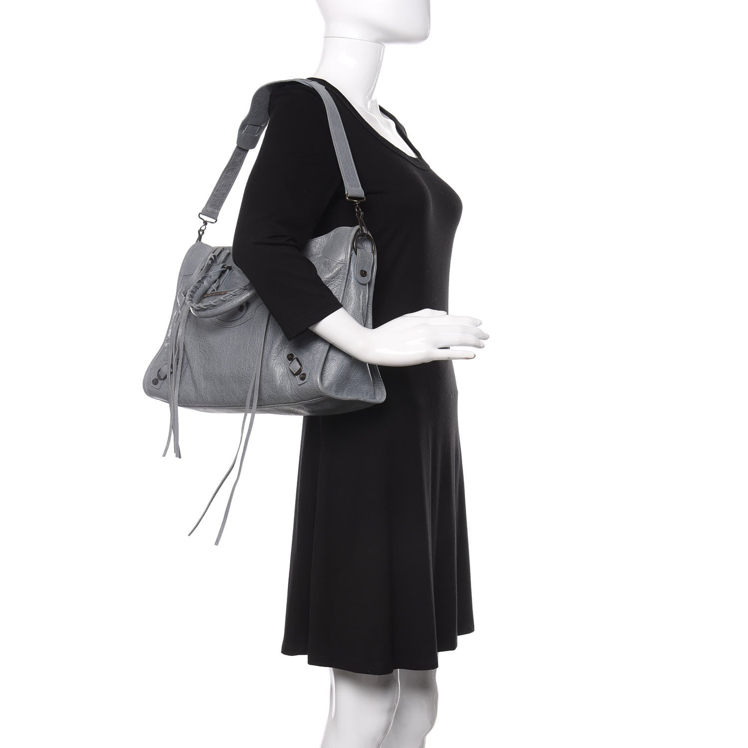 Balenciaga Agneau Classic Hardware City Ardoise 2 of 10