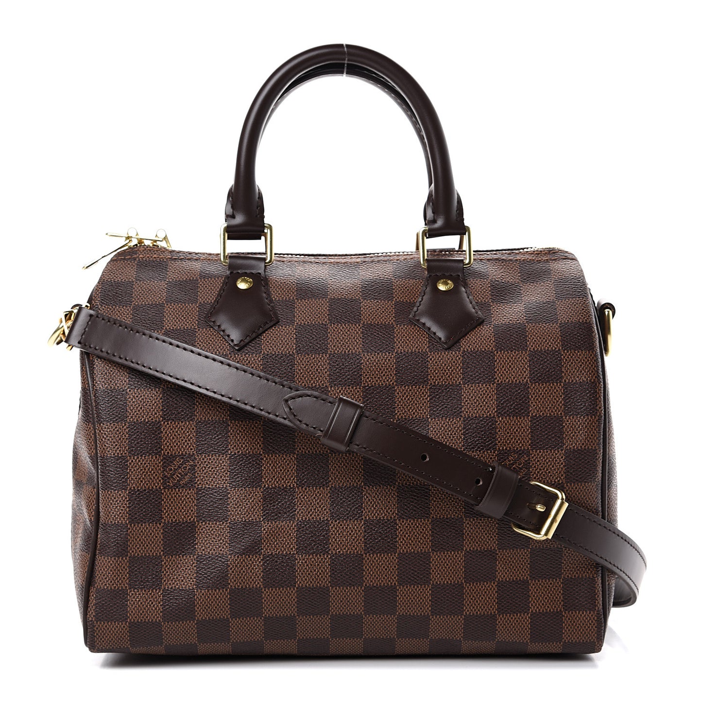 Damier Ebene Speedy Bandouliere 25