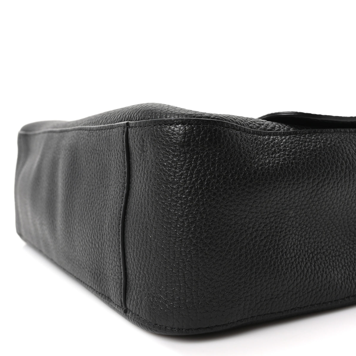 Chanel Grained Calfskin Small Souplissimo Maxi Flap Black 10 of 11
