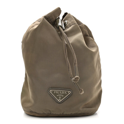 Prada Nylon Vela Drawstring Pouch Corinto 1 of 6