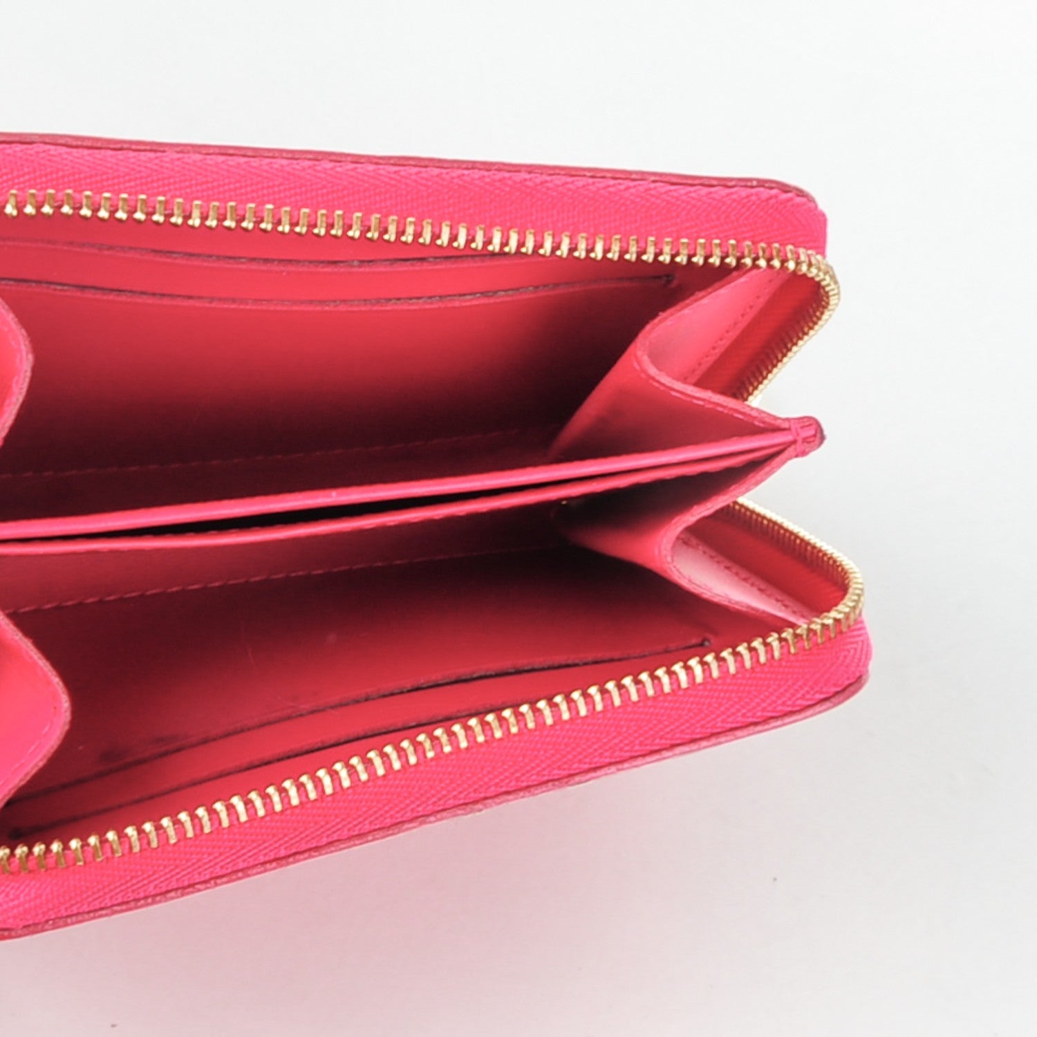 Louis Vuitton Vernis Zippy Coin Purse Rose Pop 5 of 7