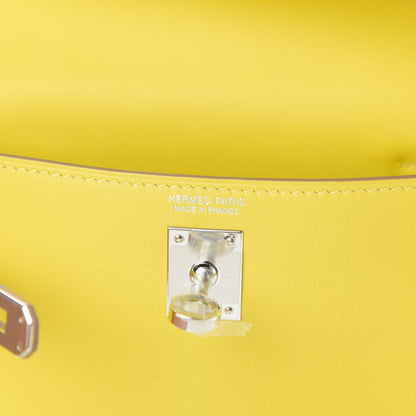 Hermes Swift Kelly Danse II Belt Bag Lime 6 of 11