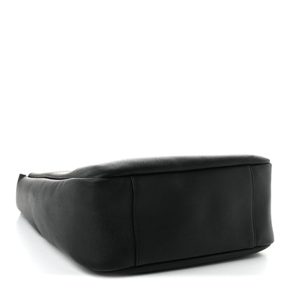 Saint Laurent Smooth Calfskin Large Le 5 A 7 Soft Hobo Black 3 of 9