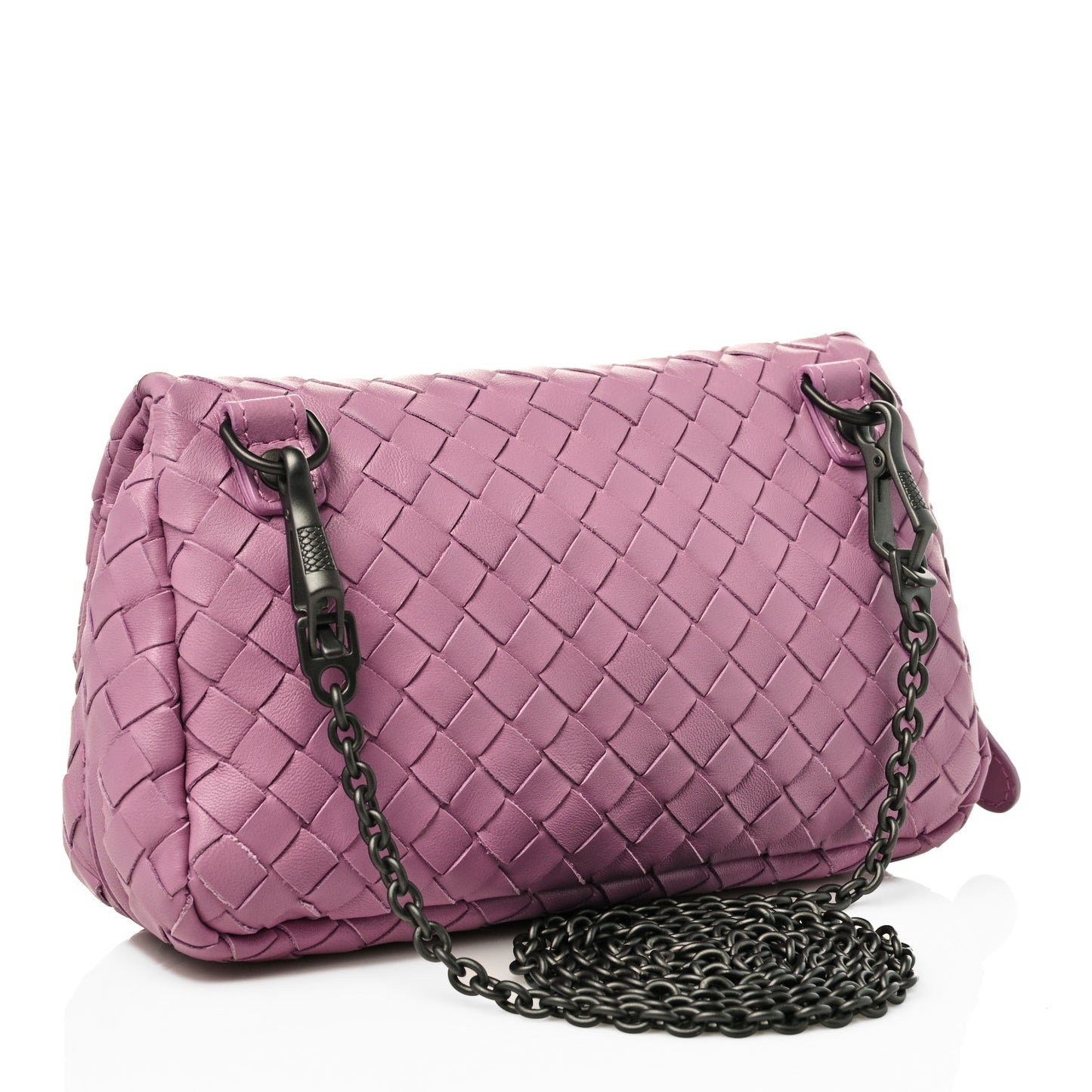Nappa Intrecciato Small Chain Crossbody Corot