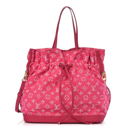 Louis Vuitton Denim Noefull MM Rose Indien 1 of 11