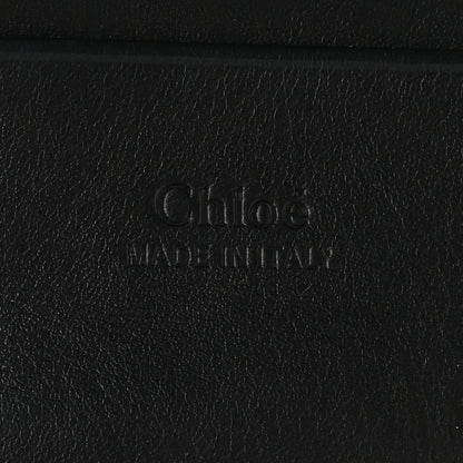 Chloe Suede Calfskin Mini Faye Shoulder Bag Black 6 of 10