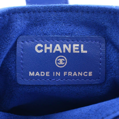 Chanel Patent Card Case and Bill Holder Bright Blue 4 of 6