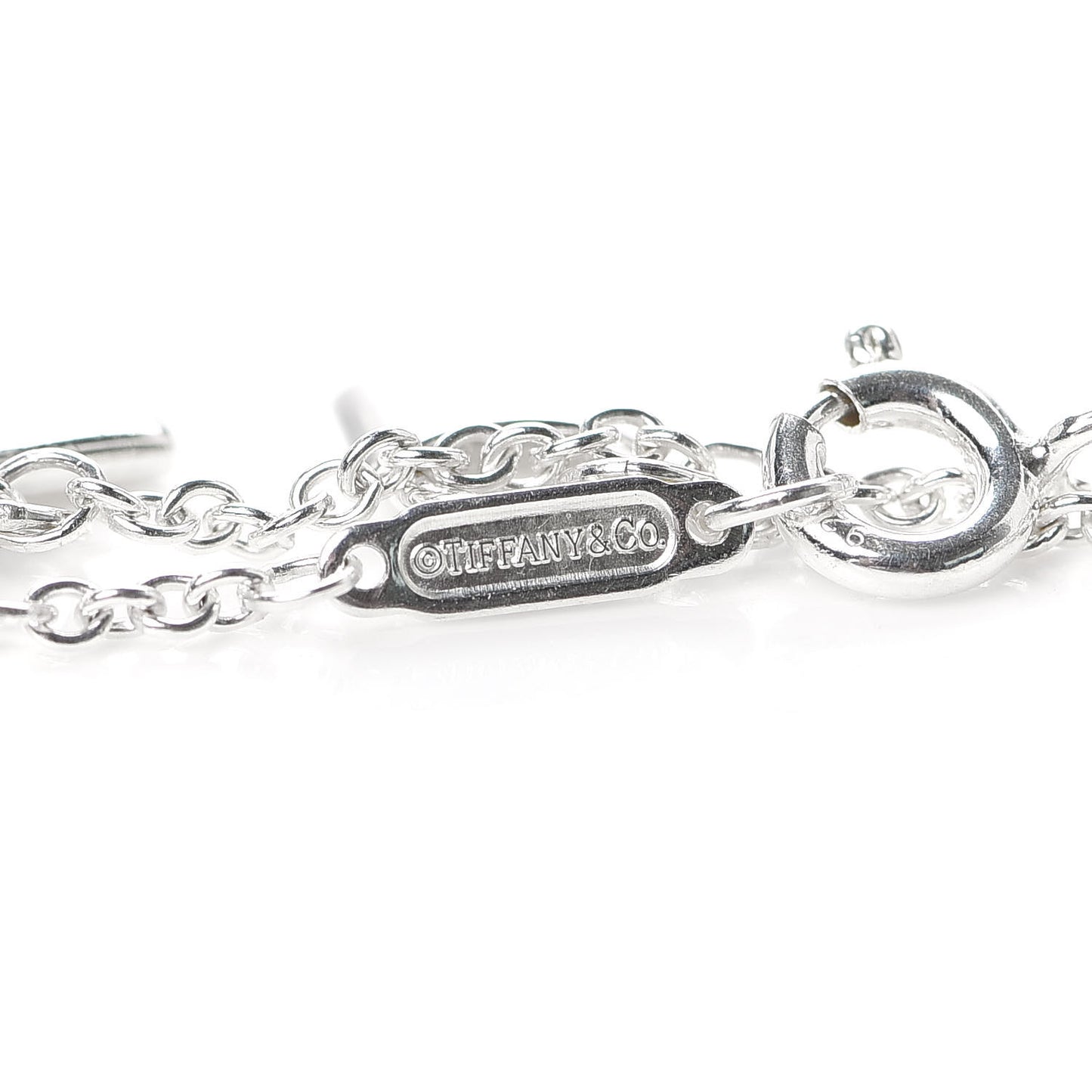 Sterling Silver Enamel Love Notes Charm Bracelet Blue