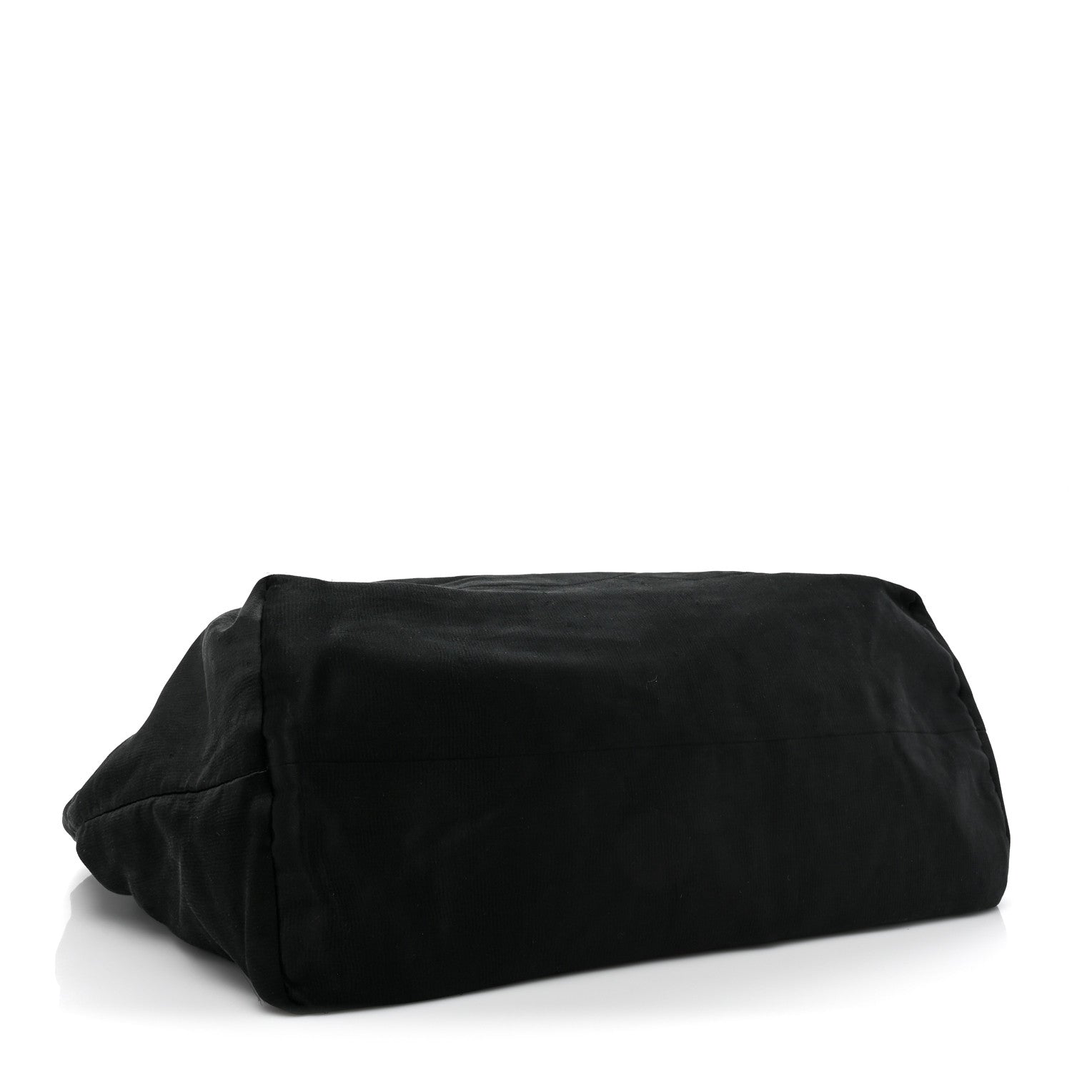 Chanel Satin XL Coco Cabas Black 4 of 9