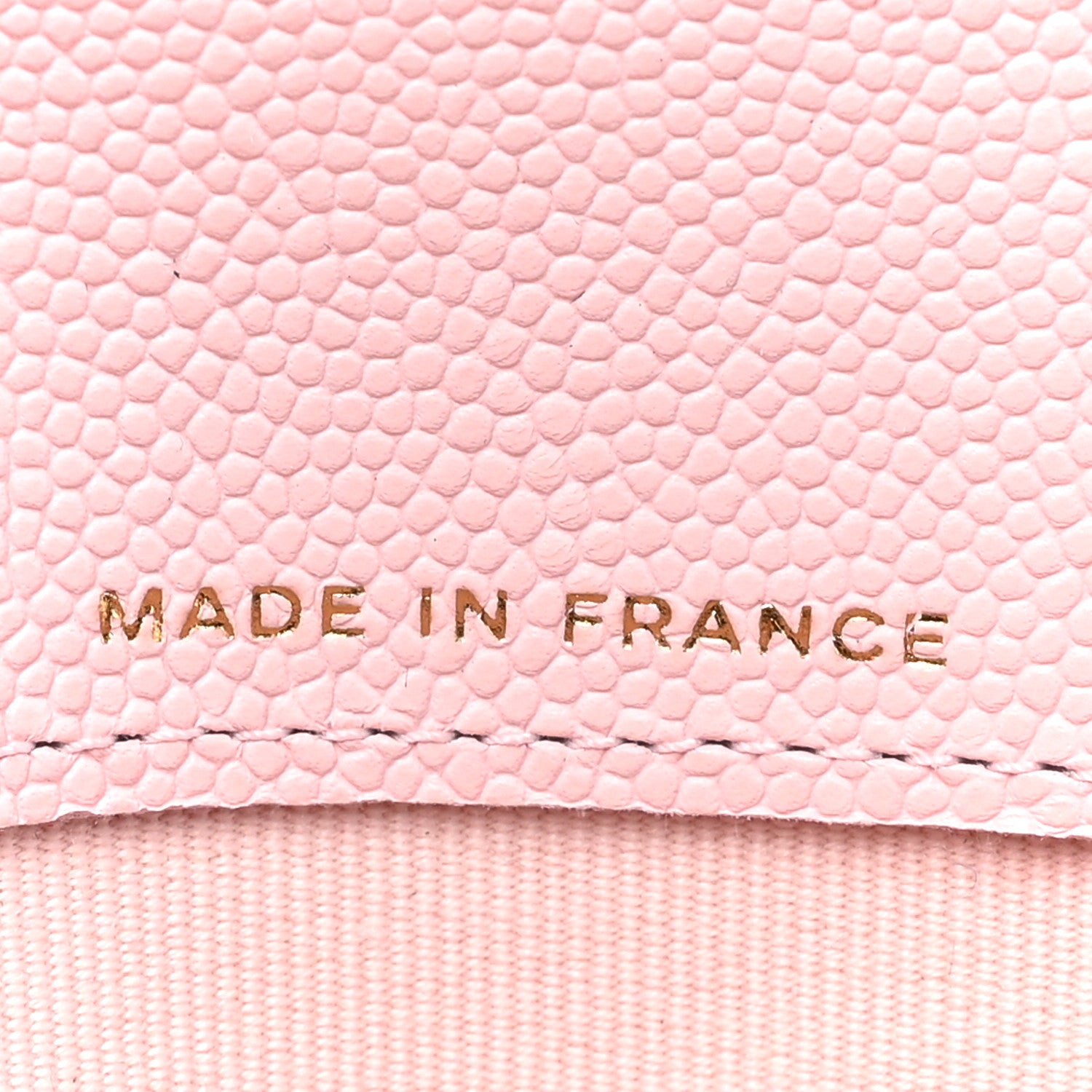 Chanel Caviar Quilted Large Gusset Flap Wallet Light Pink 9 of 13