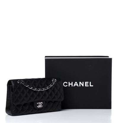 Chanel Caviar Quilted Medium Double Flap Black 12 of 12