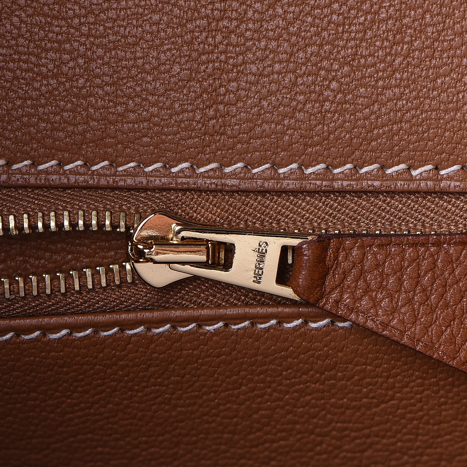 Hermes Natural Barenia Faubourg Birkin 30 Fauve 15 of 34