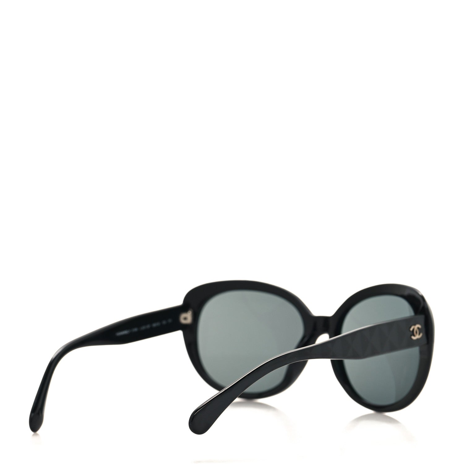 Chanel Acetate Quilted CC Sunglasses 5184 Black 4 of 7