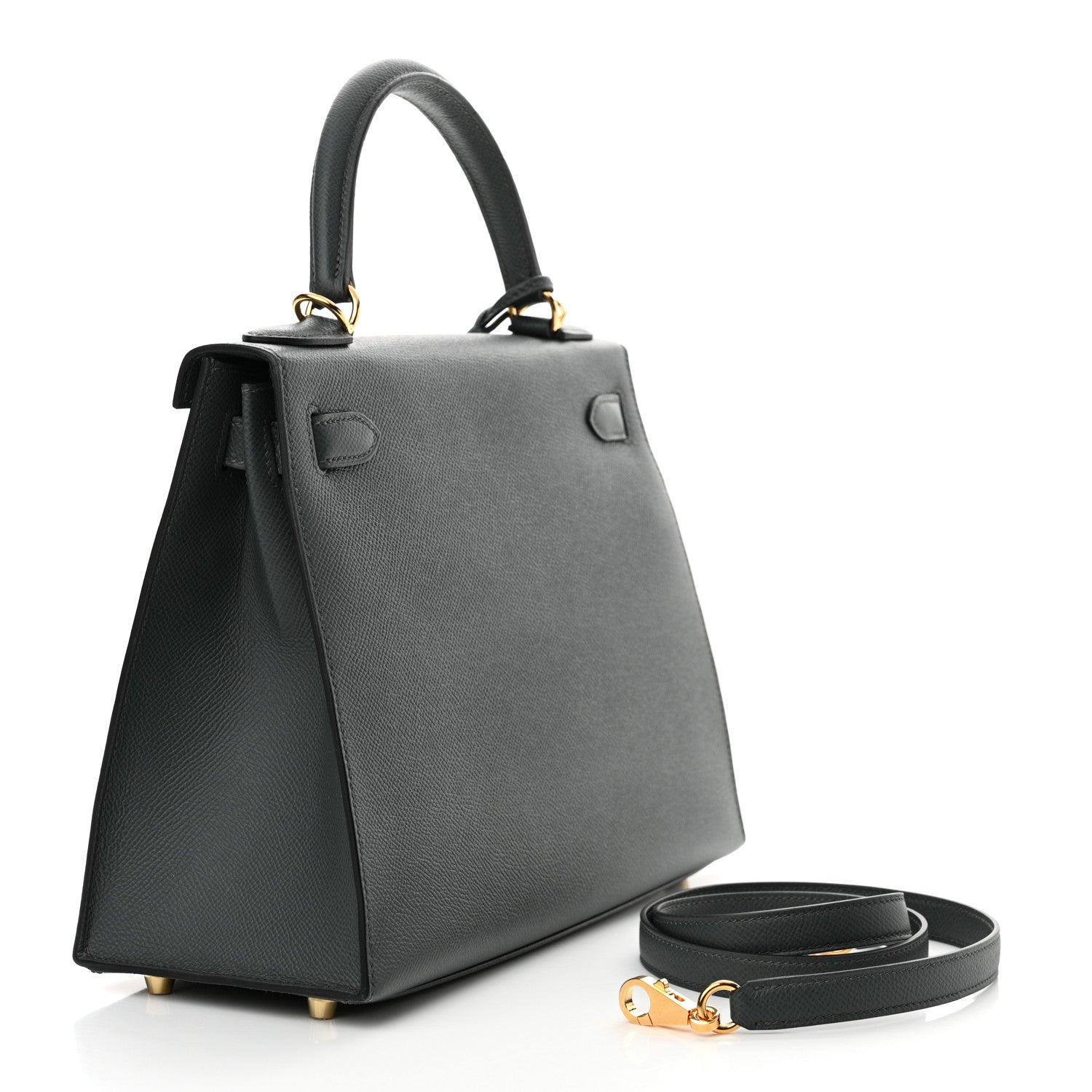 Hermes Epsom Kelly Sellier 28 Bleu Orage 3 of 11