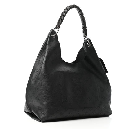 Louis Vuitton Mahina Carmel Hobo Black 3 of 9