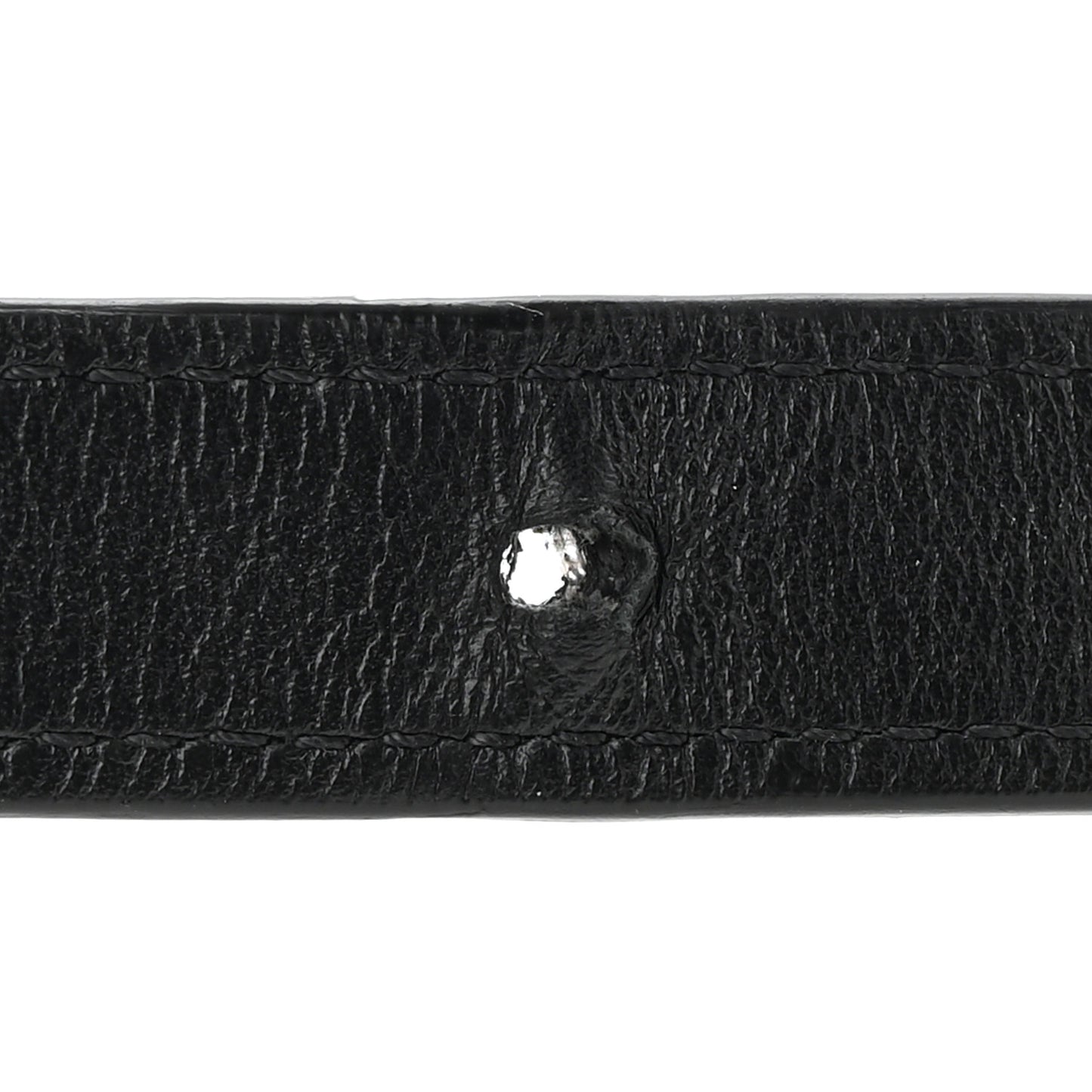 Calfskin Quilted CC Uniform Flap Belt Bag Black
