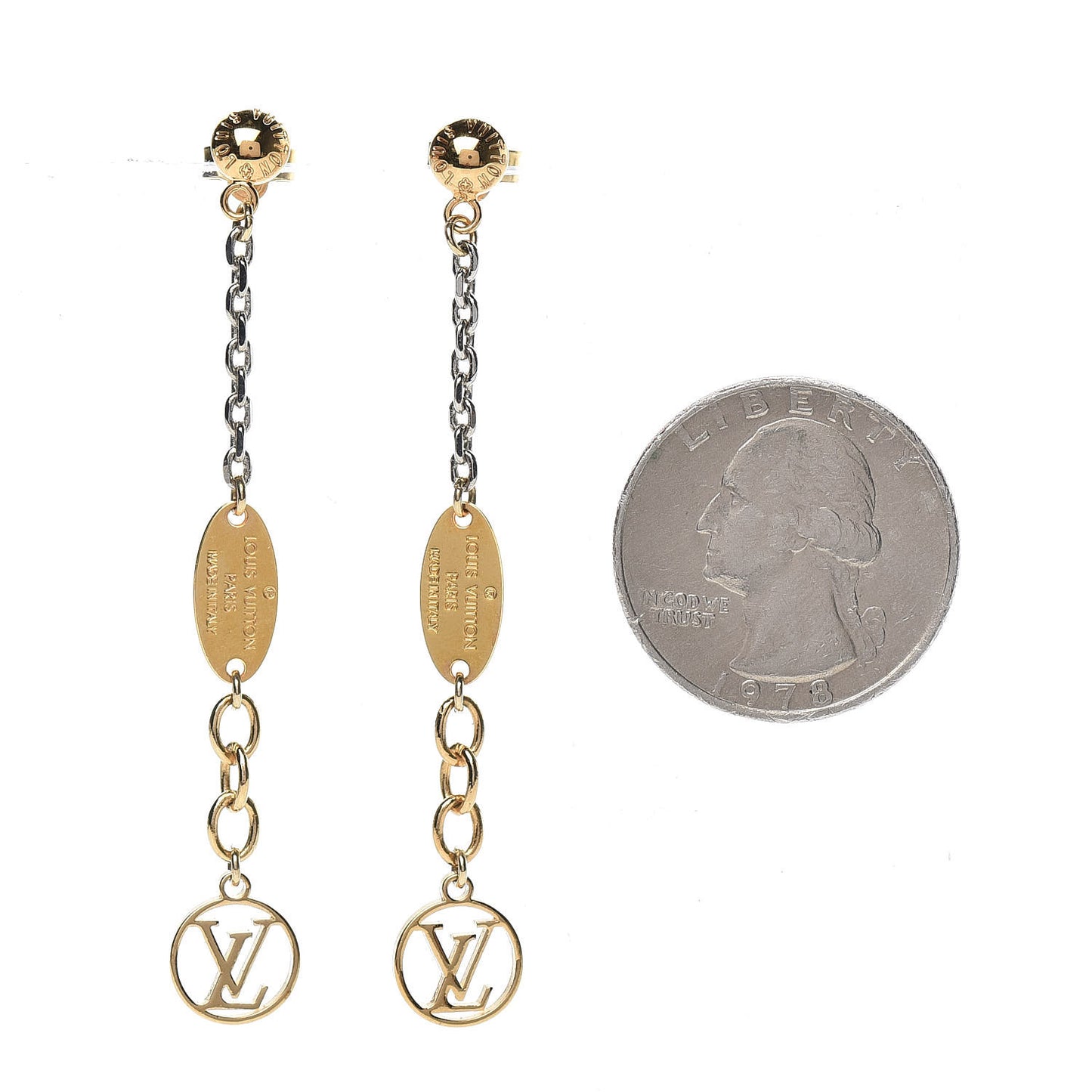 Logomania Earrings Gold