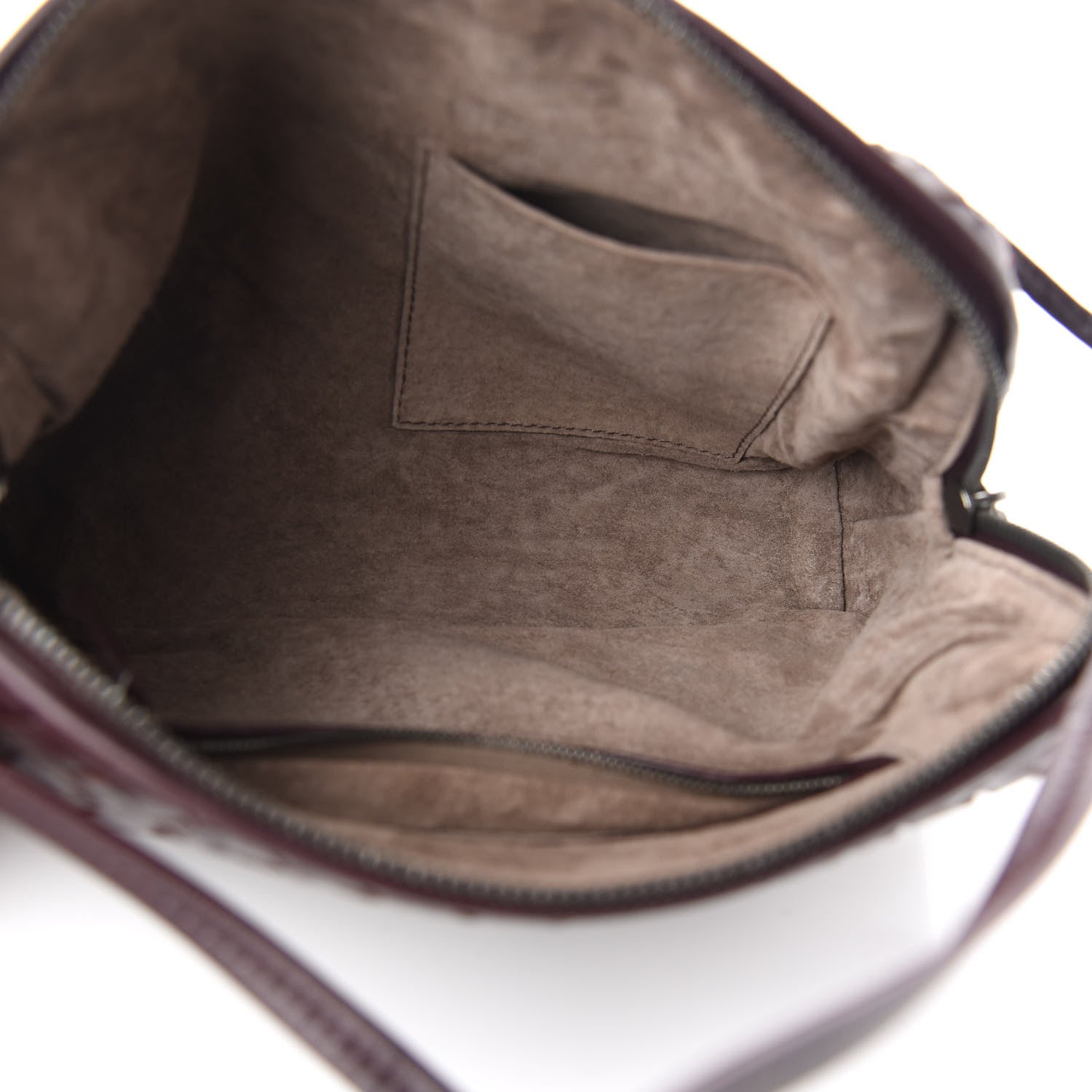 Bottega Veneta Nappa Intrecciato Nodini Crossbody Messenger Aubergine 5 of 10
