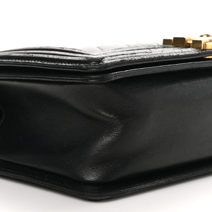 Chanel Lambskin Quilted Medium Boy Flap Black 9 of 11