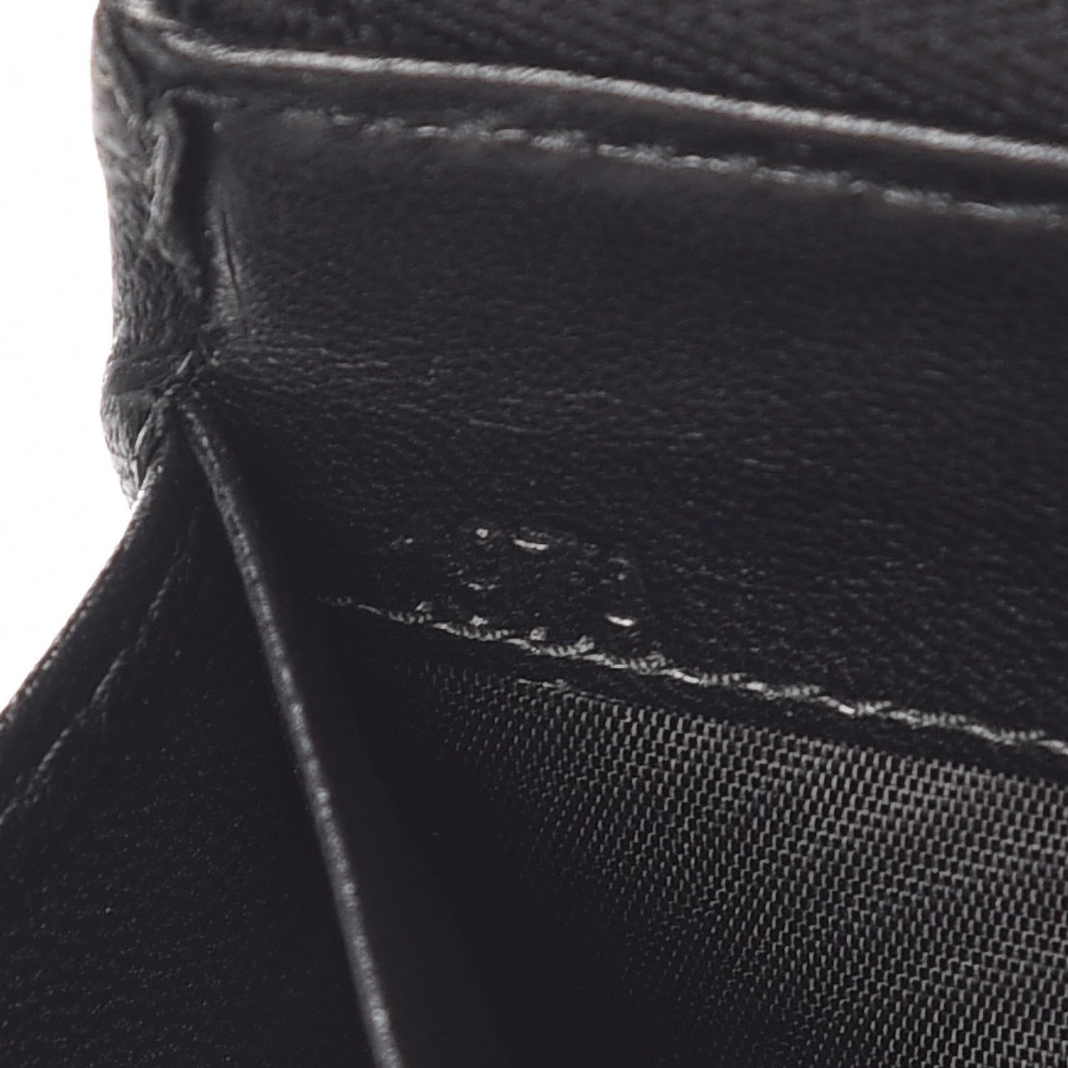 Miu Miu Nappa Matelasse Lux Zip Around Wallet Black 9 of 9